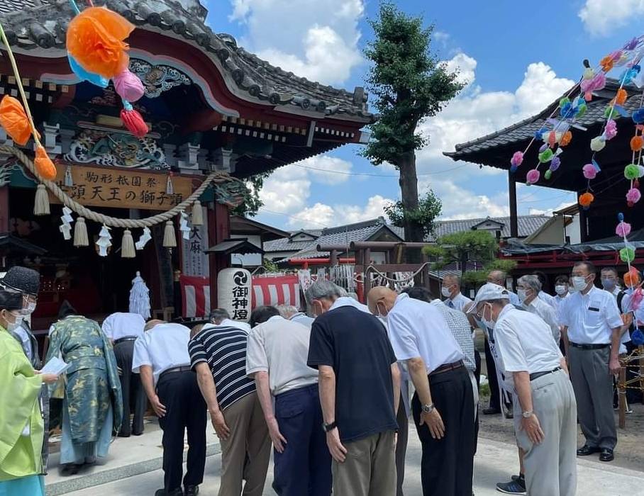 令和3年7月24日　駒形町神社祇園祭